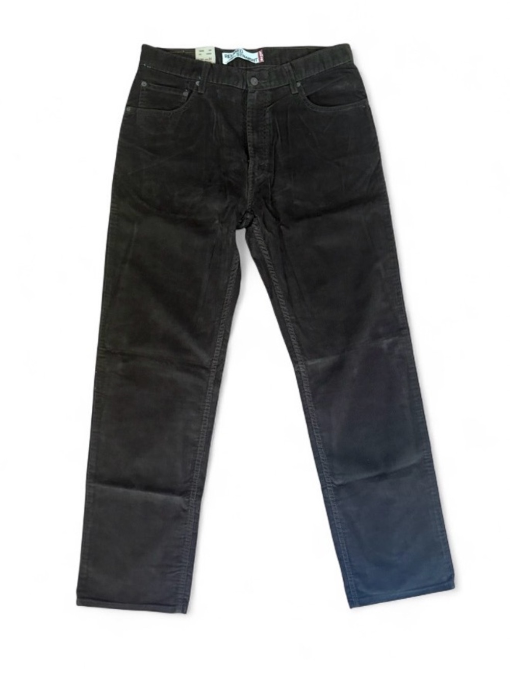 Levi's Men's Dark Brown Corduroy Straight Pants 34x34